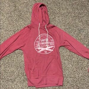Dark Red Santa Barbara Sweatshirt